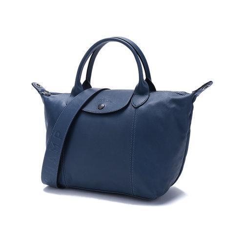 Longchamp/珑骧  女士LE PLIAGE CUIR系列羊皮短柄可折叠手提单肩包饺子包 1512 757 商品图51