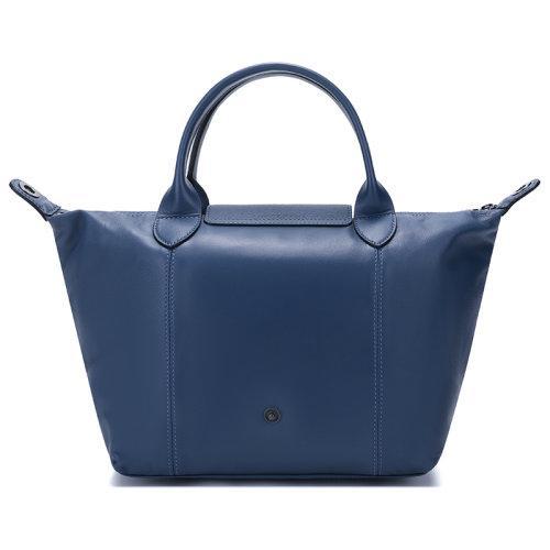 Longchamp/珑骧  女士LE PLIAGE CUIR系列羊皮短柄可折叠手提单肩包饺子包 1512 757 商品图53