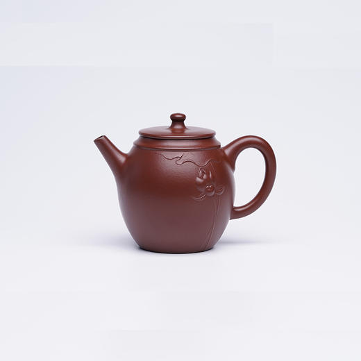 龙德堂陶艺 汤宣武《十二月花神·水佩风裳（六月荷花）》原矿紫泥 220cc 商品图4