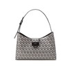 Salvatore Ferragamo/菲拉格慕 【22春夏新款】 女士Trifolio系列织物/牛皮革(表面覆有涂层)手提单肩包腋下包Gancini老花图案 211380 商品缩略图0