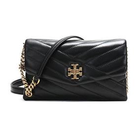 Tory Burch/汤丽柏琦 女士KIRA系列羊皮单肩斜挎包双T LOGO 64068