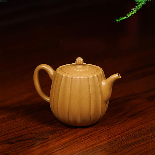 龙德堂陶艺 汤宣武《锦团花簇》原矿黄金段 280 cc 商品图1