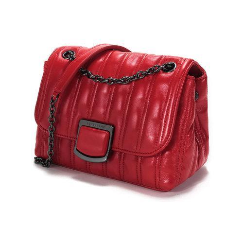 Longchamp/珑骧 女士BRIOCHE系列小号羊皮单肩斜挎包 10130 HVV 商品图21