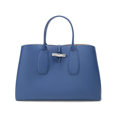 Longchamp/珑骧  女士ROSEAU系列大号牛皮手提包 10059 HPN 商品图25