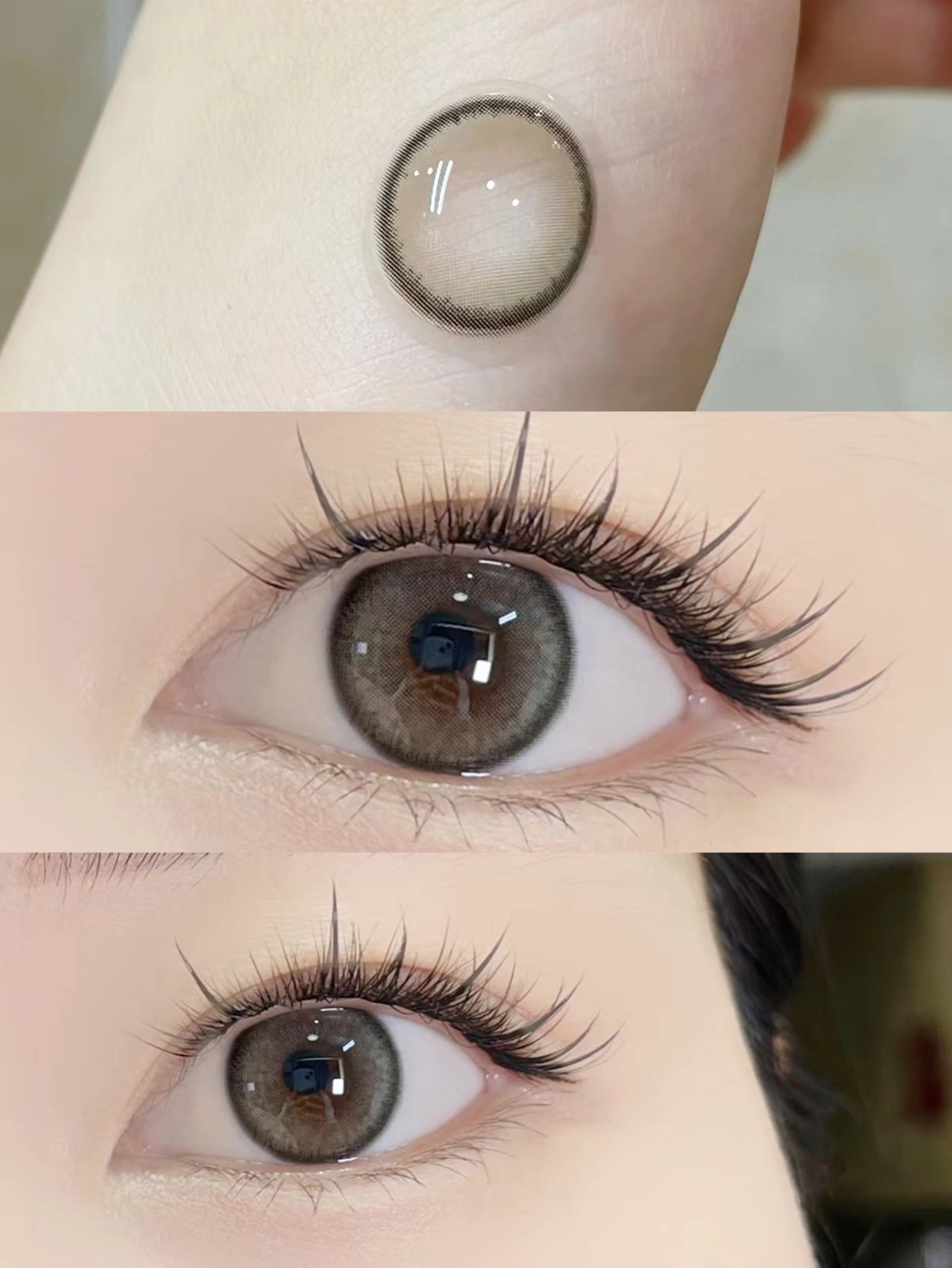 Vivian小芥末（硅水凝胶）约14.0mm 着色约13.2mm【年抛】300/425/525/575/850度缺货