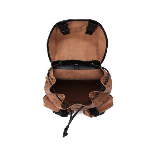 MCM【22春夏新款】 男士人造革/牛皮革Brandenburg Visetos手提双肩包背包老花图案中号 MMKCSBG02 商品图8