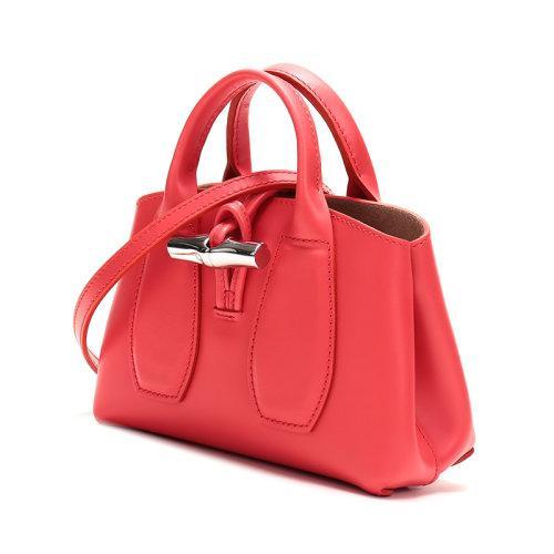 Longchamp/珑骧 士ROSEAU系列特小号皮质手提单肩斜挎包10057HSC 商品图1