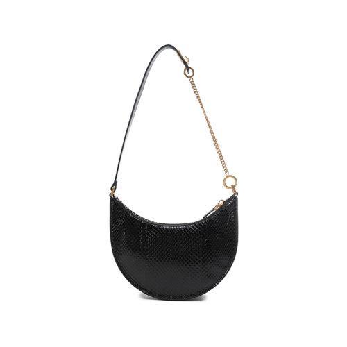 Valentino/华伦天奴 【22春夏新款】 女士皮革VLogo手提单肩包腋下包半月包 XW2P0W19MVD 商品图1