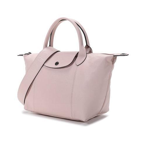 Longchamp/珑骧  女士LE PLIAGE CUIR系列羊皮短柄可折叠手提单肩包饺子包 1512 757 商品图31