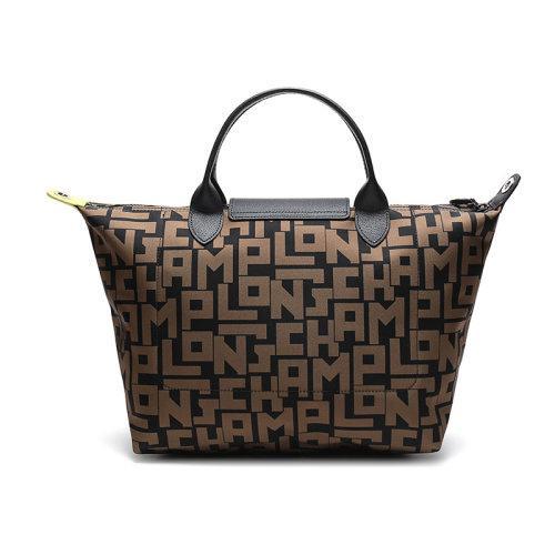 Longchamp/珑骧 女士LE PLIAGE系列织物中号手提单肩包 1515 412 商品图7