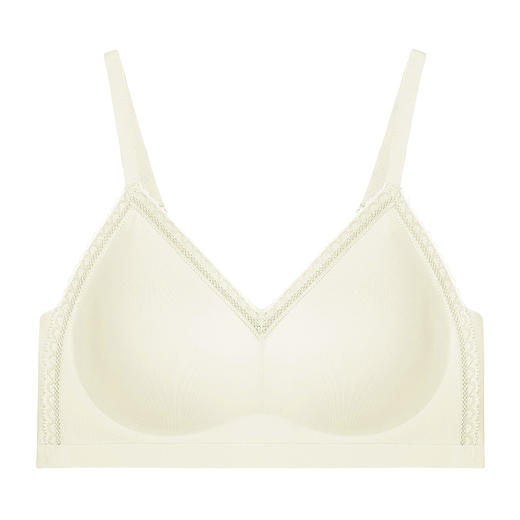 爱帝女士无痕无钢圈月牙边开扣文胸 商品图2