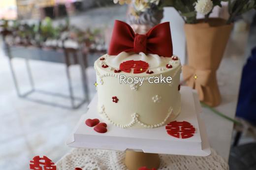 复古蝴蝶结双喜w 商品图0