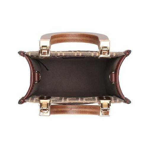 FENDI/芬迪【22春夏新款】女士SUNSHINE系列皮革手提单肩斜挎包迷你款 8BS051 AFIS 商品图3