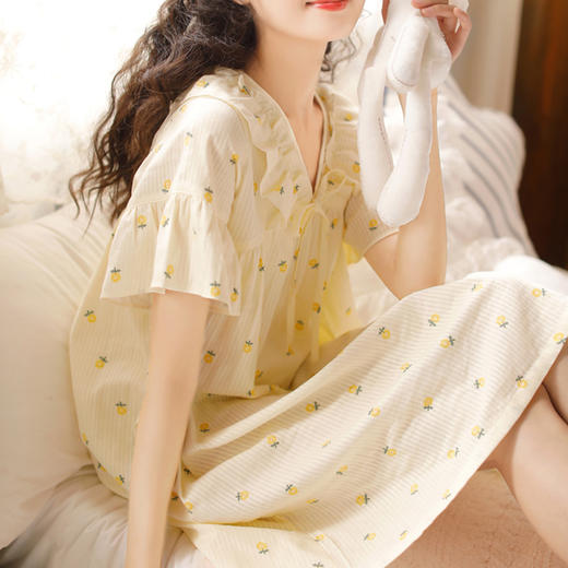 裁缝学苑AQ99 新款睡裙纸样女装短袖家居服大码睡衣裁剪衣服样板 商品图1