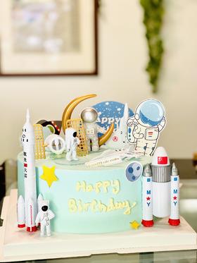 6-10寸 宇航员-火箭升空