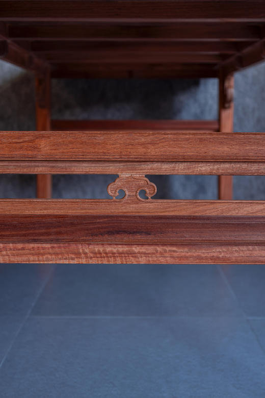 红桥红  家具严选  缅甸花梨（大果紫檀）  【216 经眼录 云头画案】 商品图9