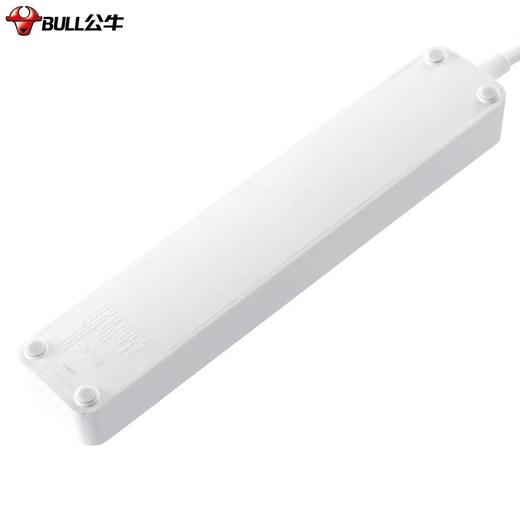 BULL/公牛小白USB插座插线板插排/排插3USB+3孔全长1.8米GN-B403U 商品图4