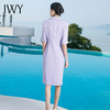 IWY/高级感西装连衣裙女时尚淡紫色职业套装裙OL显瘦正装裙五分袖222091Q1 商品缩略图3