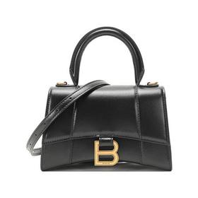 Balenciaga/巴黎世家 2021款 女士牛皮革Hourglass XS手提单肩斜挎包沙漏包 592833 1QJ4M