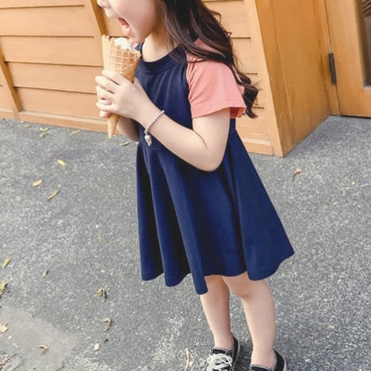 裁缝学苑TQ48女童T恤裙夏装新款宝宝连衣裙纸样童装裙子打版裁剪 商品图2