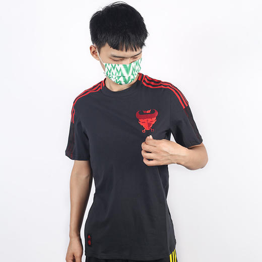 ADIDAS/阿迪达斯三叶草曼联球衣短袖T恤宽松休闲潮流百搭 商品图1