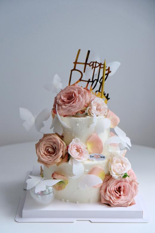 鲜花蝴蝶（按当天鲜花调整） 商品图0