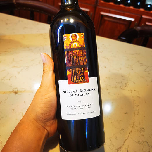 意大利西西里进口IGT红酒风干葡萄酒 17度 750ml/瓶 商品图3