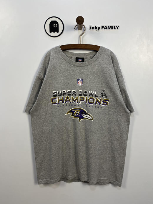 Y2K Vintage NFL 美国职业橄榄球大联盟 TEAM 
SUPER BOWL 超级碗 短袖T恤 _SST(L) 商品图1