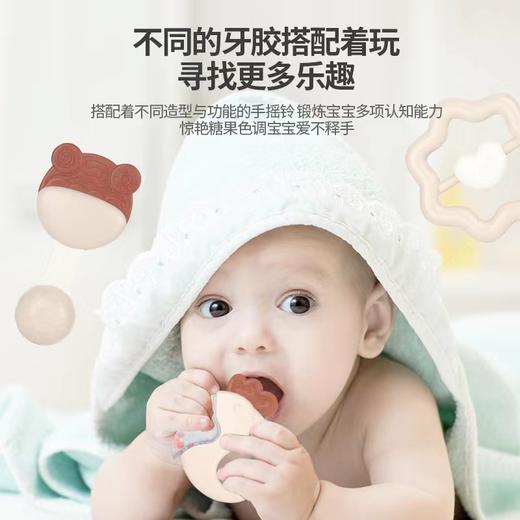 Kaichi进口专供安抚巾婴儿可入口安抚玩偶0-1岁宝宝睡眠毛绒手偶安抚玩具 商品图1