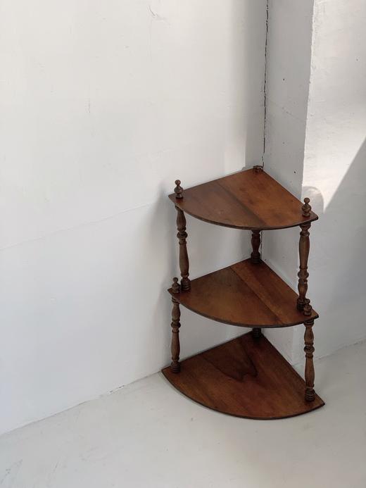 1960s欧洲古董扇形木架 背后有挂钩可上墙AU016 商品图2