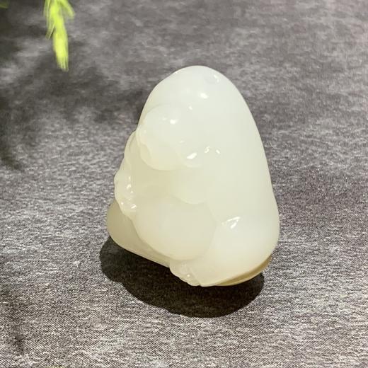 【御珠宫坊】糖羊脂白玉佛挂件 商品图3