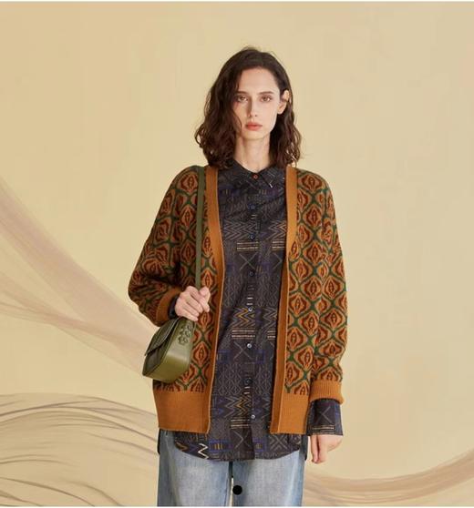 3F【Rhema 芮玛】2022秋 提花针织外套 商品图0