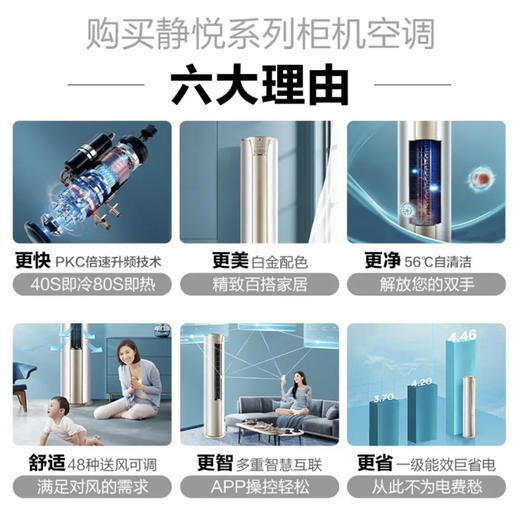 海尔（Haier）空调 KFR-72LW/28KCA81U1冰雪白 商品图3