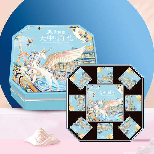 【天中好月饼】天中尚礼9粒装 商品图0