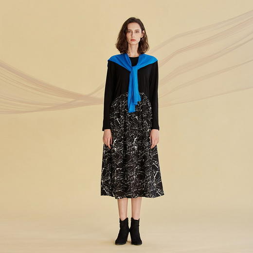 3F【Rhema 芮玛】2022秋 拼接连衣裙 商品图0