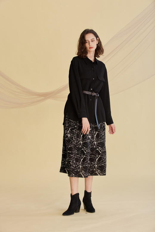 3F【Rhema 芮玛】2022秋 拼接连衣裙 商品图1