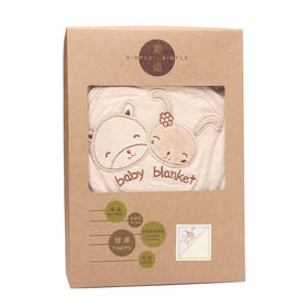 素道新生儿抱被抱毯 有机棉婴童防踢睡袋 春夏婴儿卡通纯棉【京东快递送货上门】