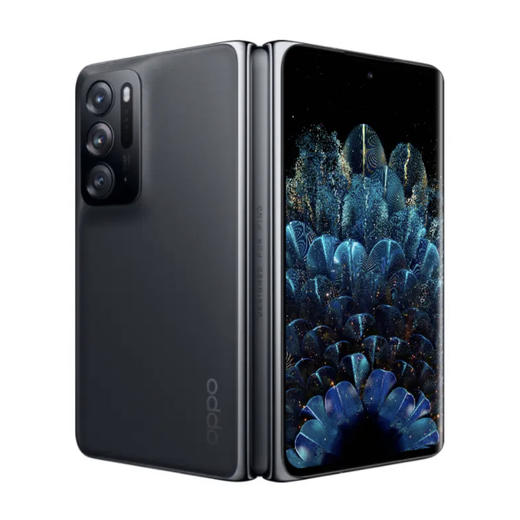 OPPO Find N 全新折叠旗舰 8GB+256GB 星夜 多角度自由悬停 120Hz镜面折叠屏  商品图2
