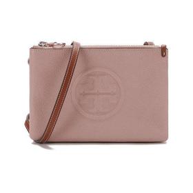 Tory Burch/汤丽柏琦【21秋冬新款】女士PERRY系列皮革BOMBE单肩斜挎包双T LOGO 79396