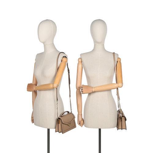 Michael Kors/迈克·科尔斯 2021款 MK女包 GRACE系列皮革手提单肩斜挎包 32T1LGHC2L 商品图4