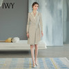 IWY/米灰色西装连衣裙女秋季Q766 商品缩略图2