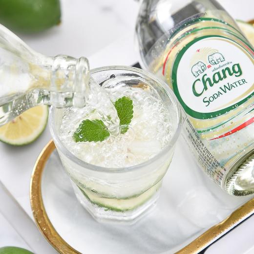 泰国进口青柠味泰象牌苏打水青柠檬弱碱无糖气泡苏打水饮料 商品图7