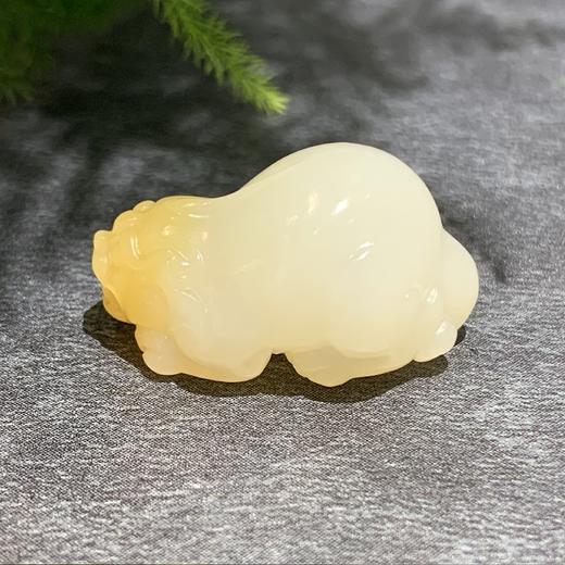 【御珠宫坊】糖羊脂白玉貔貅挂件 商品图4