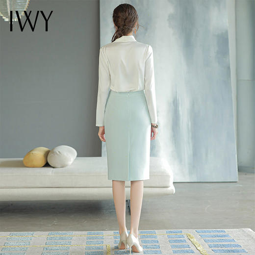 IWY/气质名媛衬衫半裙女B468+S1584-L 商品图3