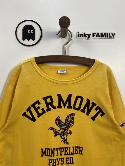 90-00年代 Vintage Champion 冠军 
植绒 短袖T恤 _SST(M) 商品图0