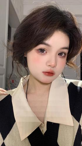 【小红书推荐款】agenscolor雾樱甜酒粉，年抛/直径14.5/着色14.4，158/一副，258/两副