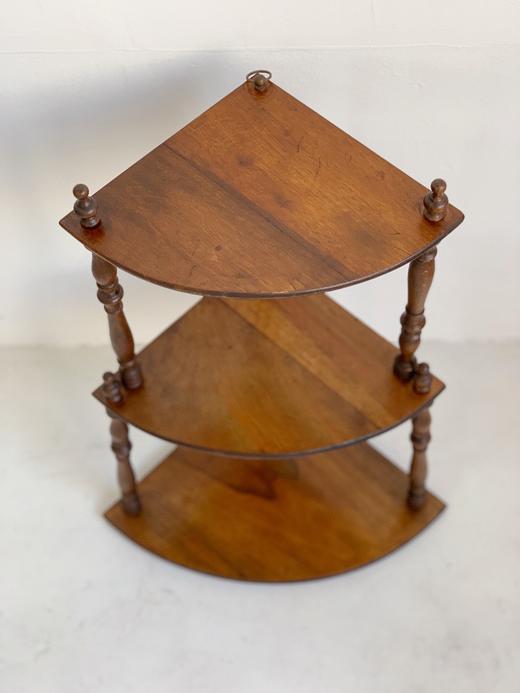 1960s欧洲古董扇形木架 背后有挂钩可上墙AU016 商品图5