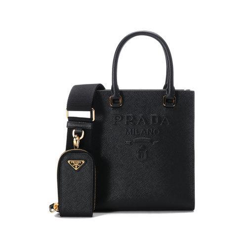 PRADA/普拉达【22春夏新款】女士皮革小号手提单肩斜挎包带小包 1BA333 NZV 商品图5