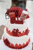 【生日蛋糕】双层红色喜庆款 商品缩略图0