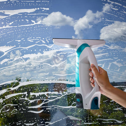 【高效续航 不留水痕】利快出口德国无线电动擦窗器带杆 商品图4